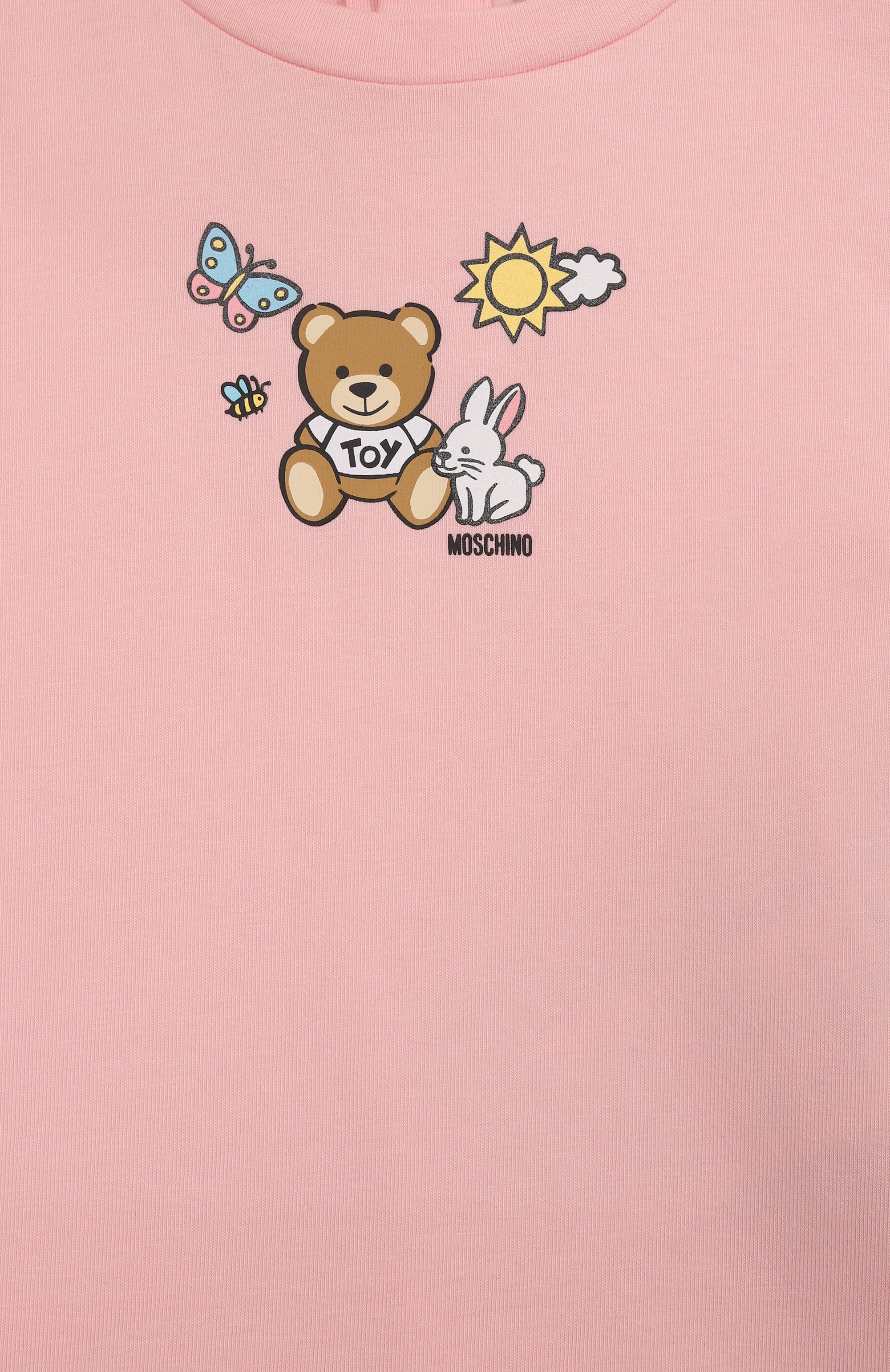 Комплект из футболки и легинсов MOSCHINO, арт. MDG01H/LBB5E, фото 3