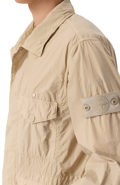 Куртка STONE ISLAND бежевого цвета по цене 132500 руб., арт. K1S154100033/S00F6, фото 5 Куртка STONE ISLAND, арт. K1S154100033/S00F6, фото 5