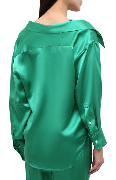 Шелковая блузка ALEXANDERWANG.T, арт. 4WC1221289, фото 4