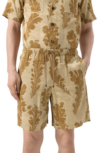 Шорты из вискозы DRIES VAN NOTEN, арт. 251-020931-1027, фото 3