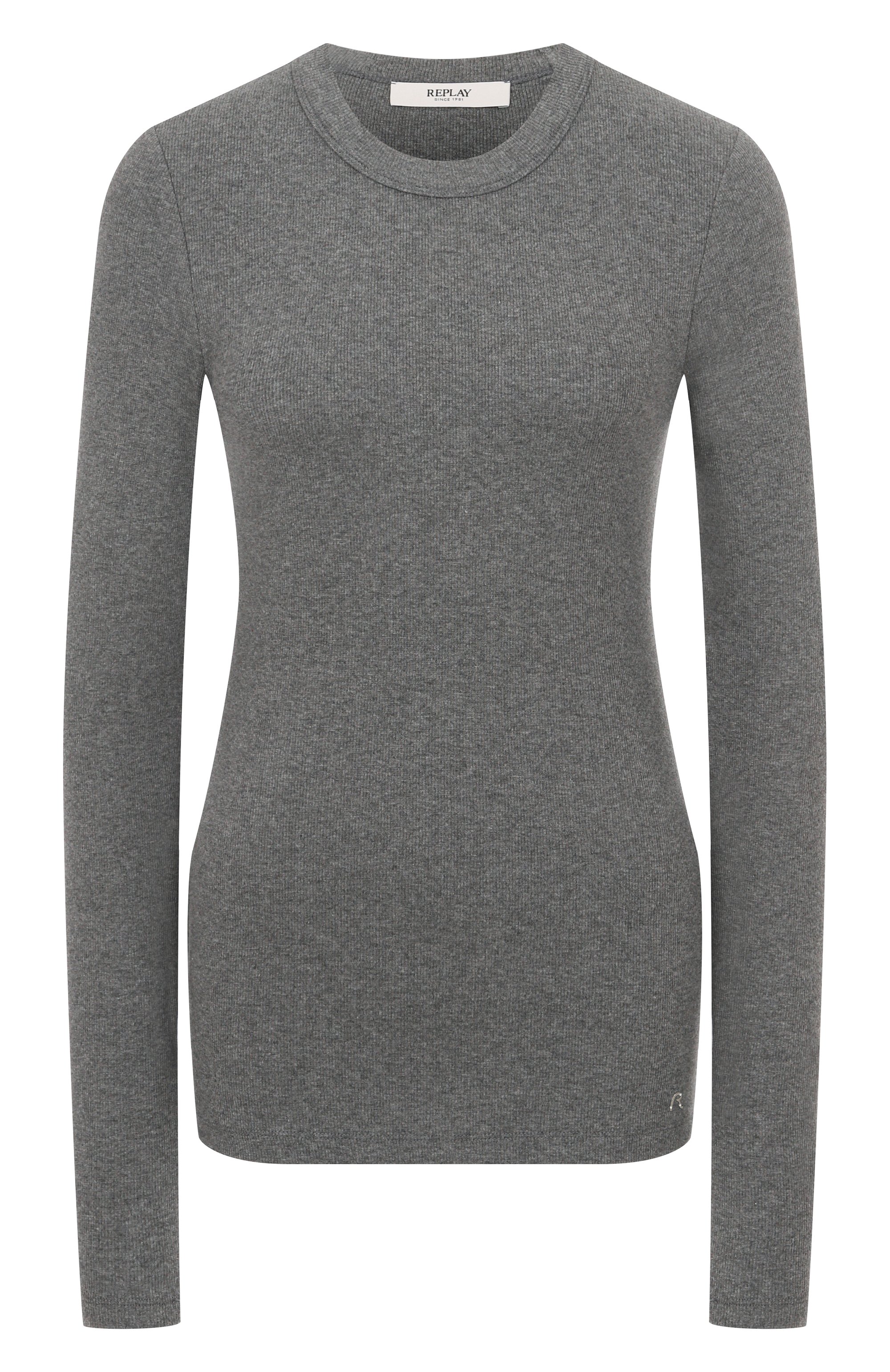 Хлопковый лонгслив REPLAY, арт. W3414A.000.23970, фото 1