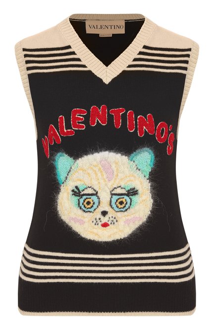 Женский шерстяной жилет VALENTINO, арт. 7B3K400Q/9KA