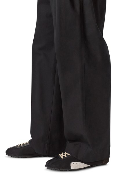 Комбинированные кеды sprinters MAISON MARGIELA черного цвета по цене 79950 руб., арт. S57WS0509/P8190, фото 3 Комбинированные кеды sprinters MAISON MARGIELA, арт. S57WS0509/P8190, фото 3