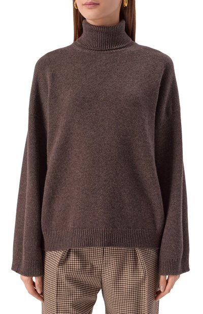 Кашемировый свитер BRUNELLO CUCINELLI коричневого цвета по цене 299500 руб., арт. M12501703, фото 3 Кашемировый свитер BRUNELLO CUCINELLI, арт. M12501703, фото 3