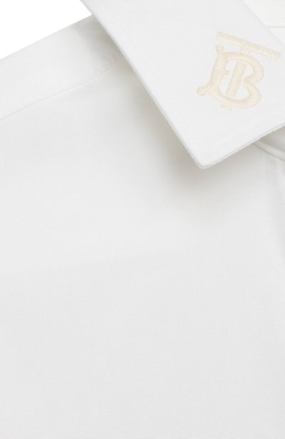 Хлопковая рубашка BURBERRY, арт. 8032839, фото 3