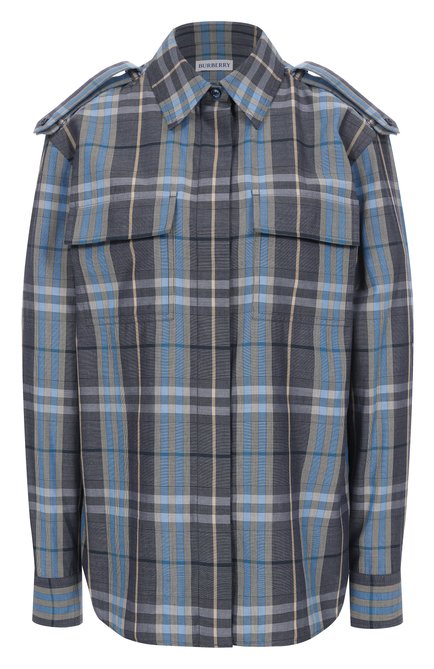 Женская хлопковая рубашка BURBERRY, арт. 8113002