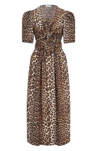 Женское хлопковое платье GANNI, арт. W0373/943