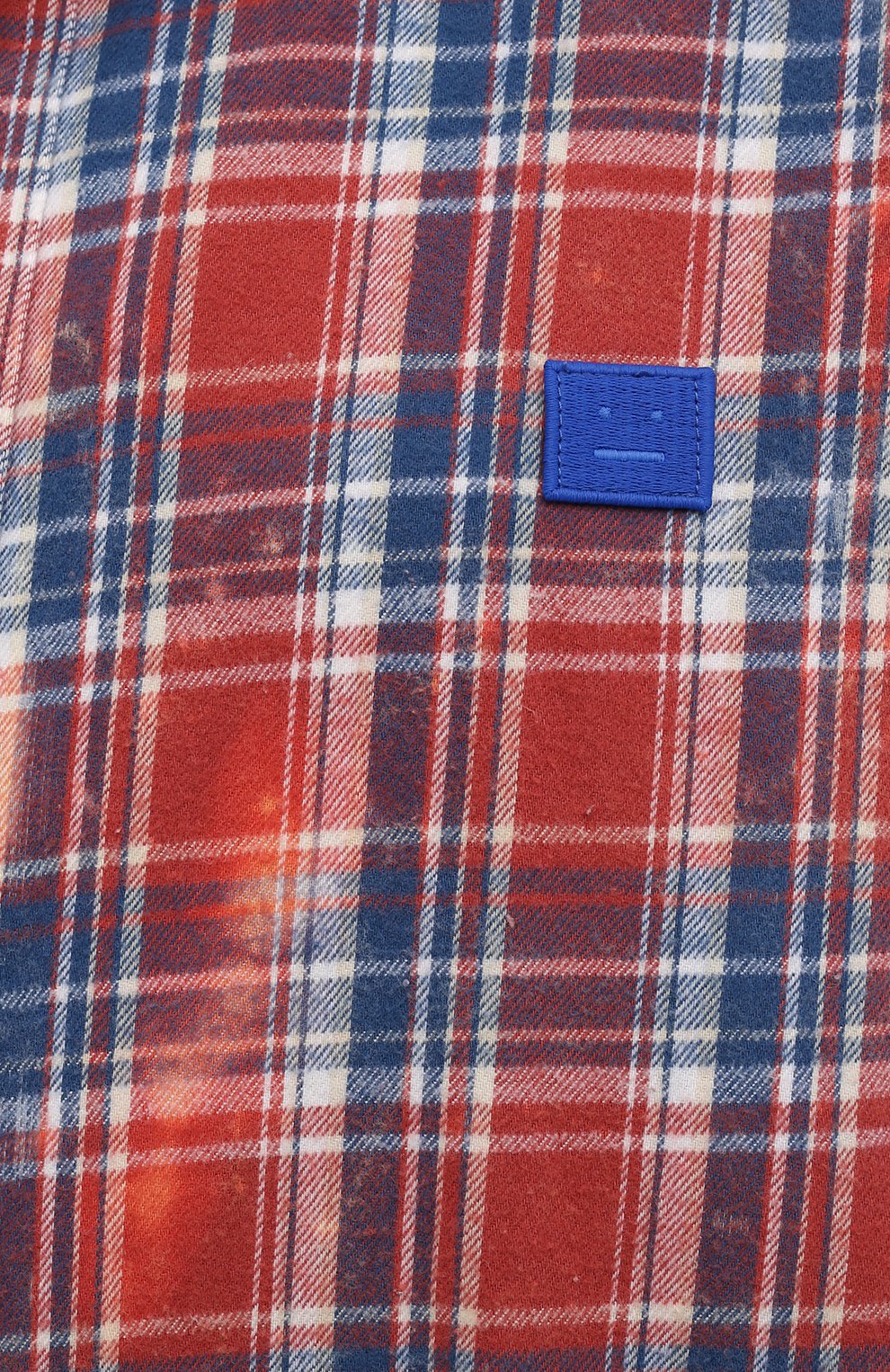 Хлопковая рубашка ACNE STUDIOS, арт. CB0063/W, фото 5