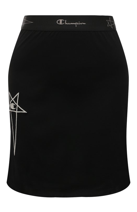 

Хлопковая юбка Rick Owens x Champion Rick Owens, Чёрный