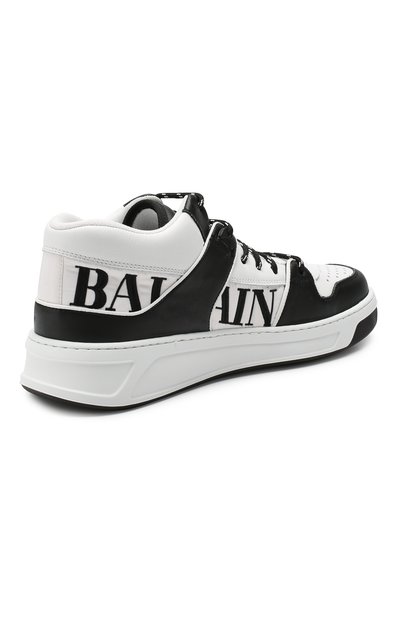 Кожаные кеды BALMAIN, арт. RM0C040/LRDN, фото 4