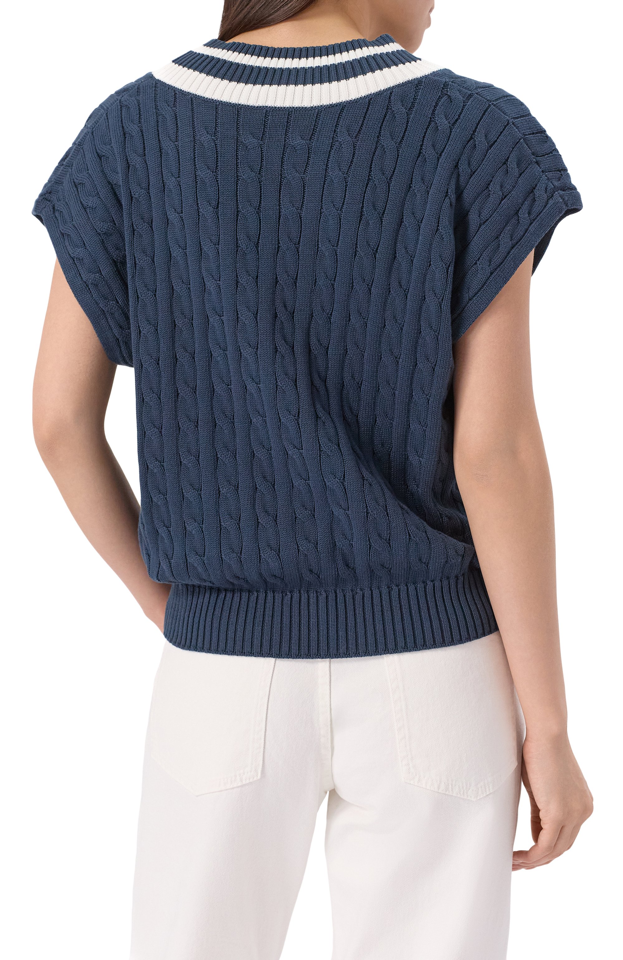 Хлопковый жилет BRUNELLO CUCINELLI, арт. M19756522, фото 4