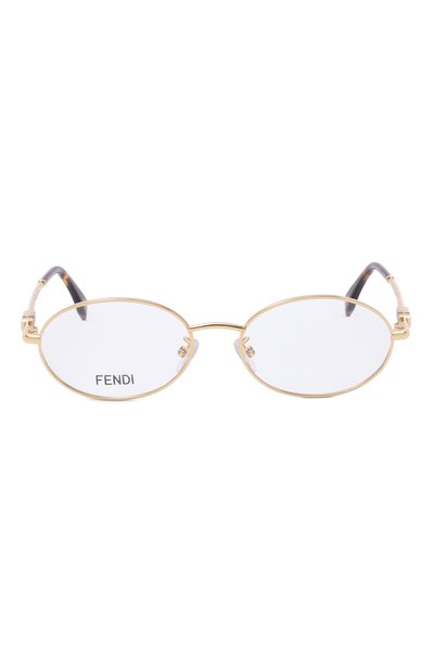 Оправа FENDI золотого цвета по цене 67100 руб., арт. FE50140U 030, фото 2 Оправа FENDI, арт. FE50140U 030, фото 2