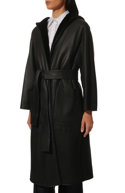 Двусторонняя дубленка из овчины PRADA, арт. 56980M-1XAN-F0002, фото 3