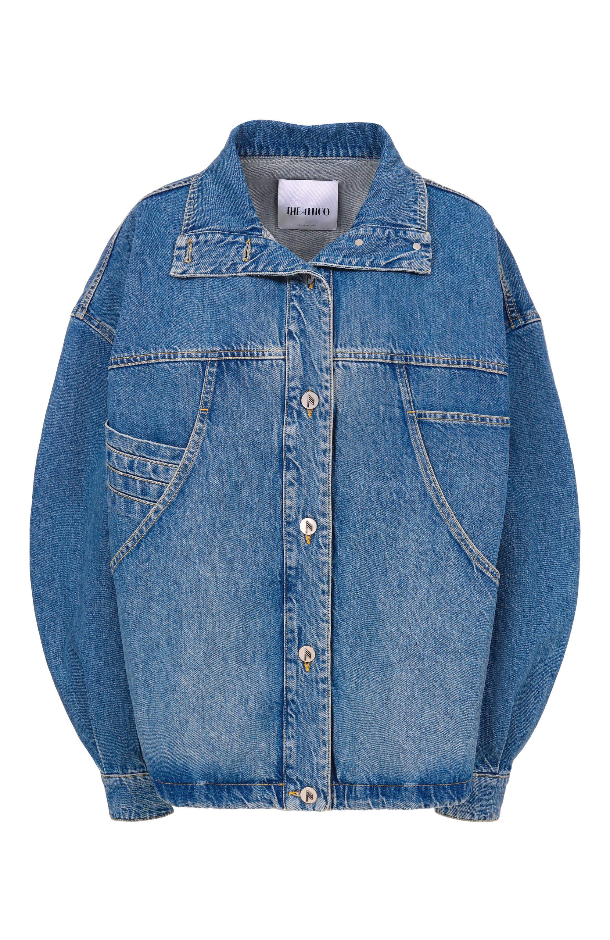Джинсовая куртка THE ATTICO, арт. 260WCB00105/DDD116AA, фото 1