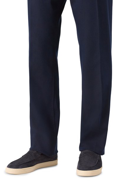 Замшевые пенни-лоферы BRUNELLO CUCINELLI, арт. MZUSILN312, фото 3