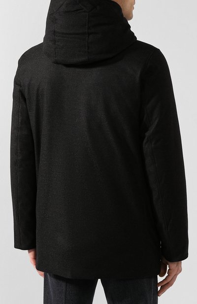 Шерстяной пуховик WOOLRICH, арт. WRCPS0048/UT0668, фото 4