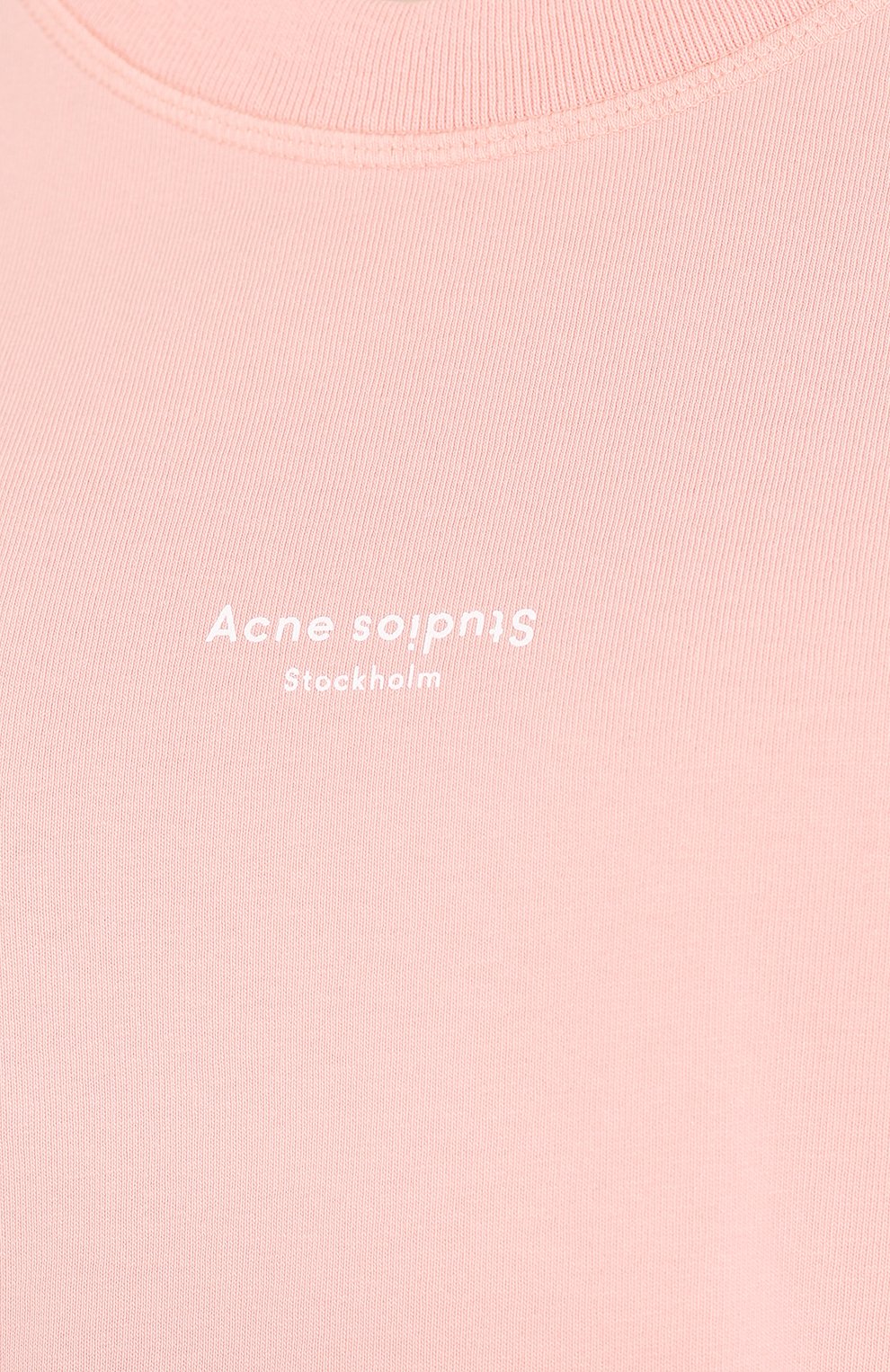 Хлопковая футболка ACNE STUDIOS, арт. AL0135, фото 5