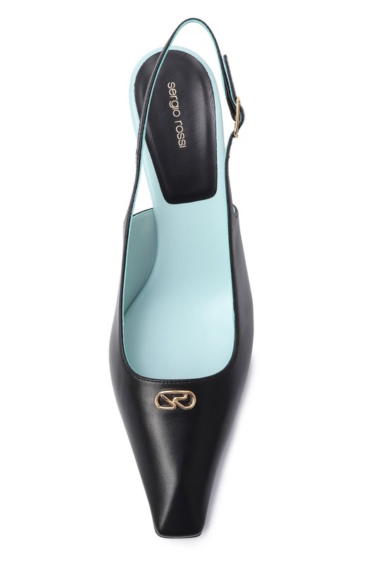 Кожаные туфли Surge 60 Sergio Rossi B13280/MCPT04 Чёрный  B13280/MCPT04 Фото 6