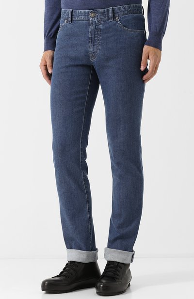 Джинсы прямого кроя BRIONI, арт. SPL40L/07D24/MERIBEL, фото 3