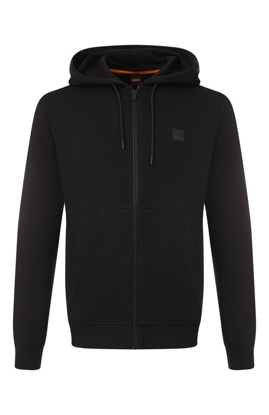 Хлопковая толстовка BOSS Orange 50508578 Чёрный 50508578
