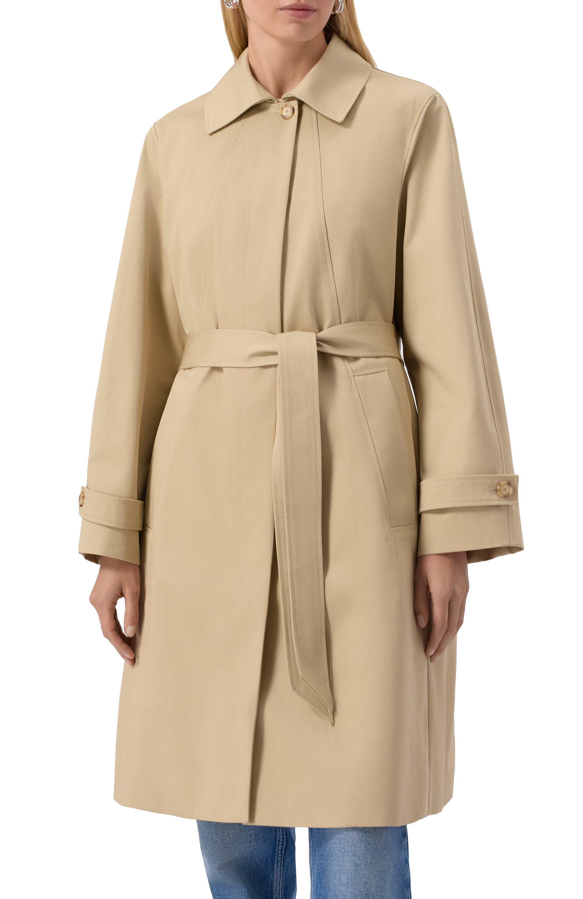 Хлопковый тренч BOSS, арт. 50543189, фото 3