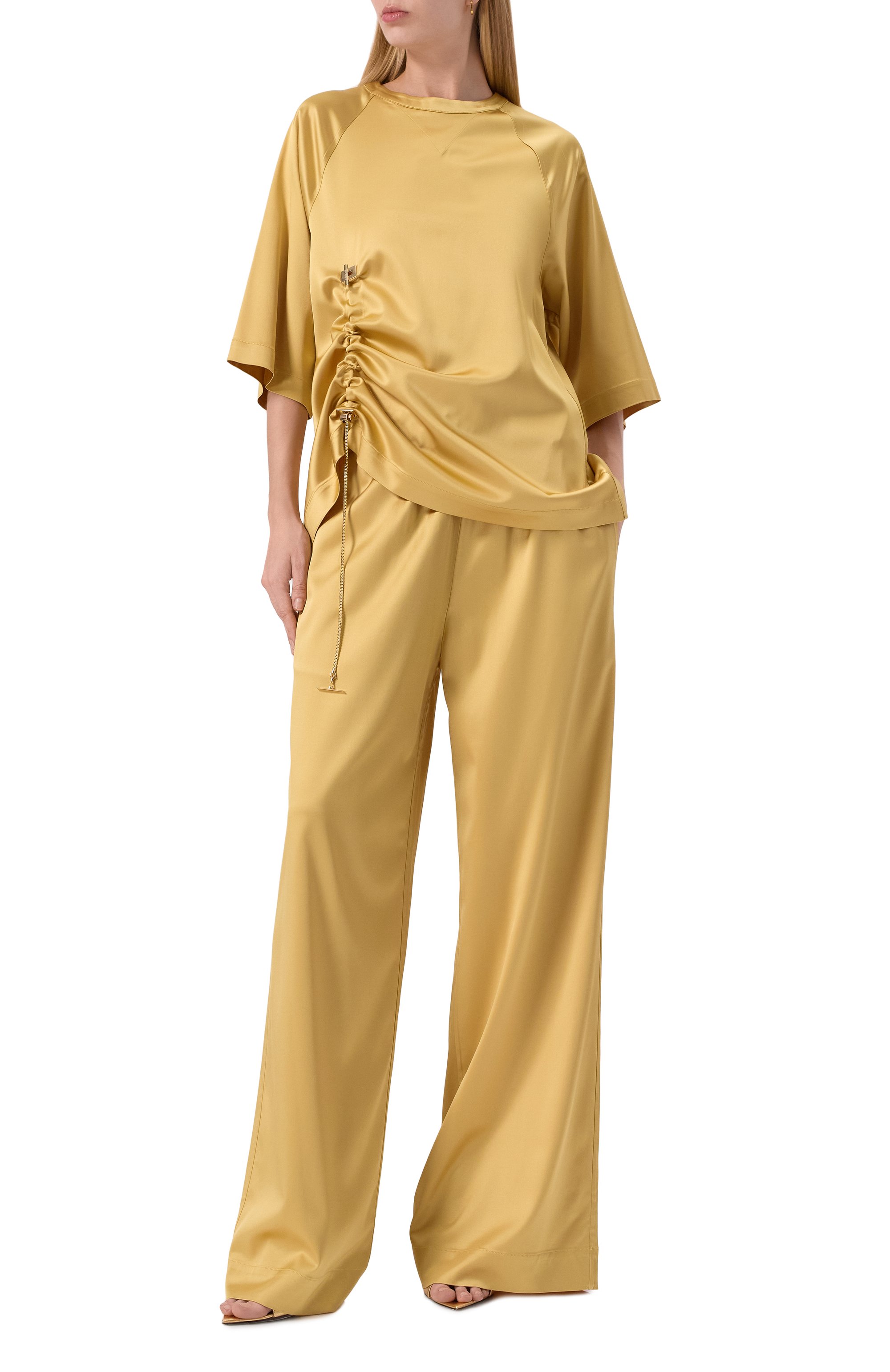 Атласные брюки DANAME, арт. 325SS3601A, фото 2