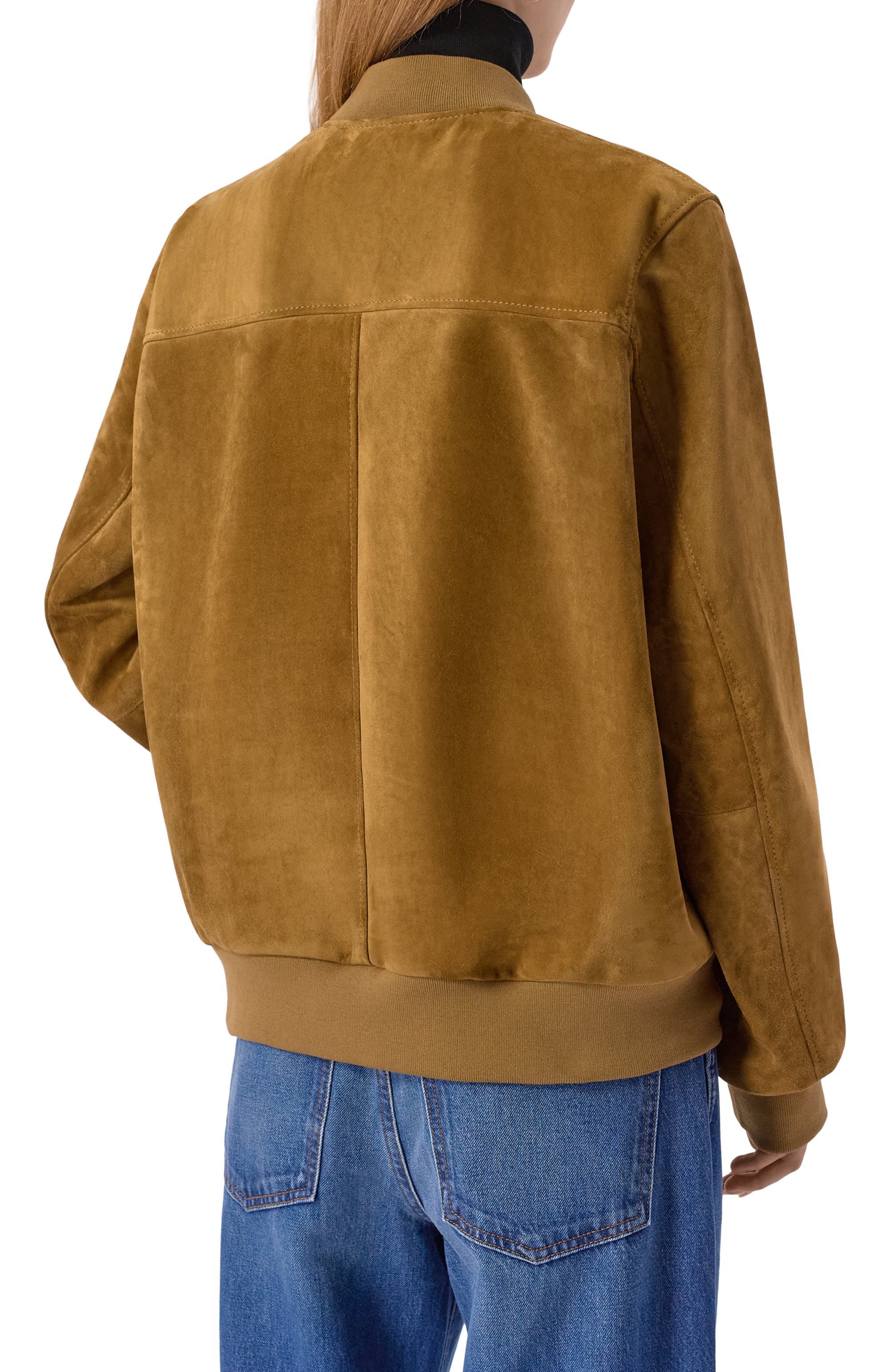 Замшевый бомбер MASLOV, арт. SMB01, фото 4