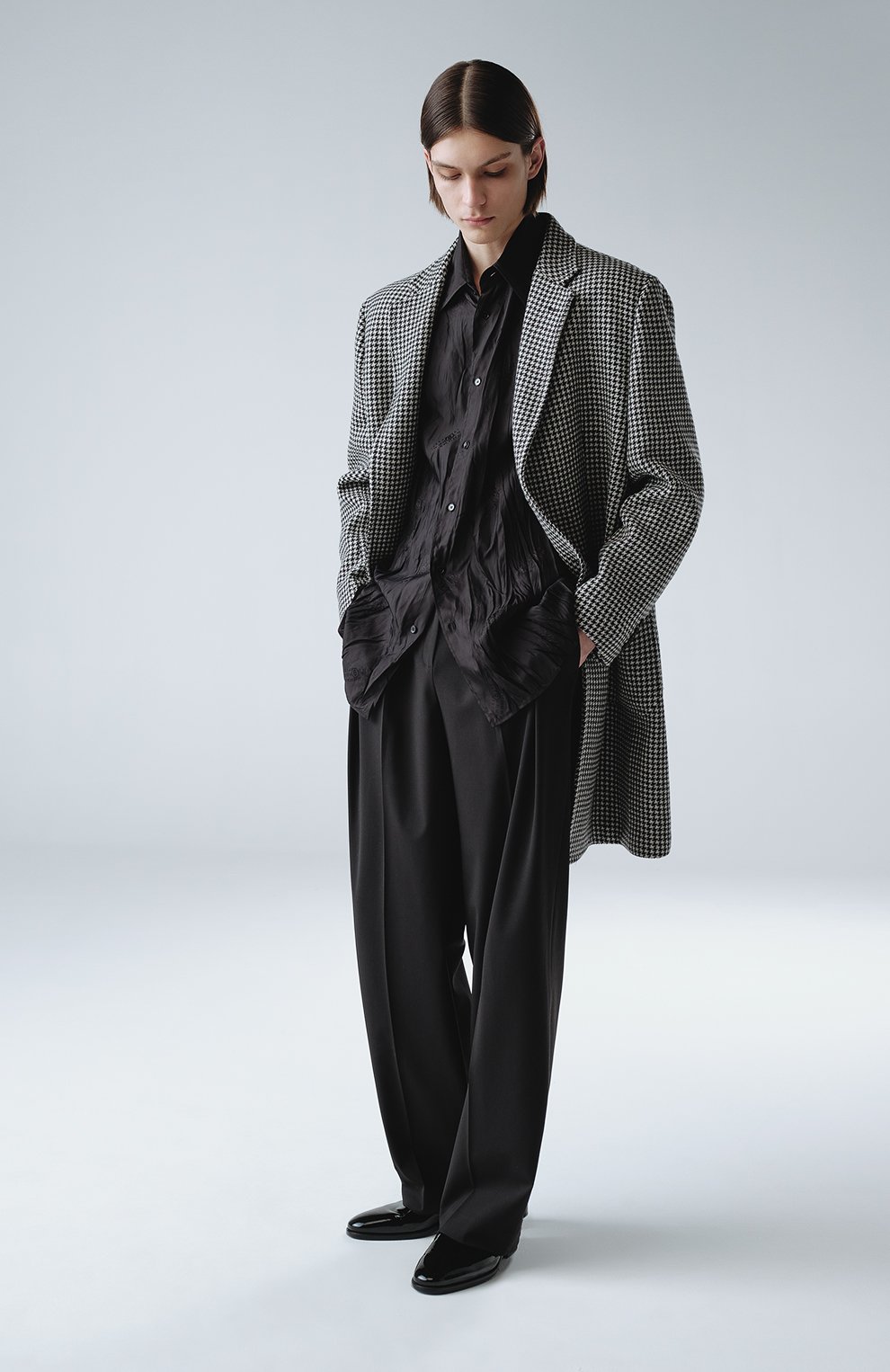 Кожаные дерби GIORGIO ARMANI, арт. X2C679/XAT24, фото 7