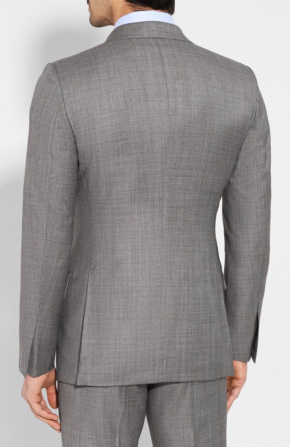 Шерстяной костюм TOM FORD серого цвета по цене 361000 руб., арт. 722R03/21YA4C, фото 3 Шерстяной костюм TOM FORD, арт. 722R03/21YA4C, фото 3
