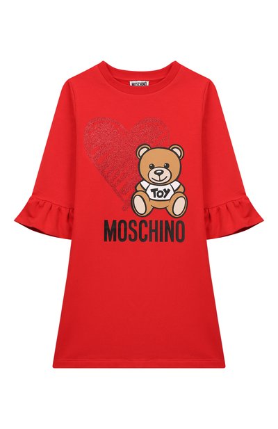 Хлопковое платье MOSCHINO, арт. HDV081/LDA16/4A-8A, фото 1