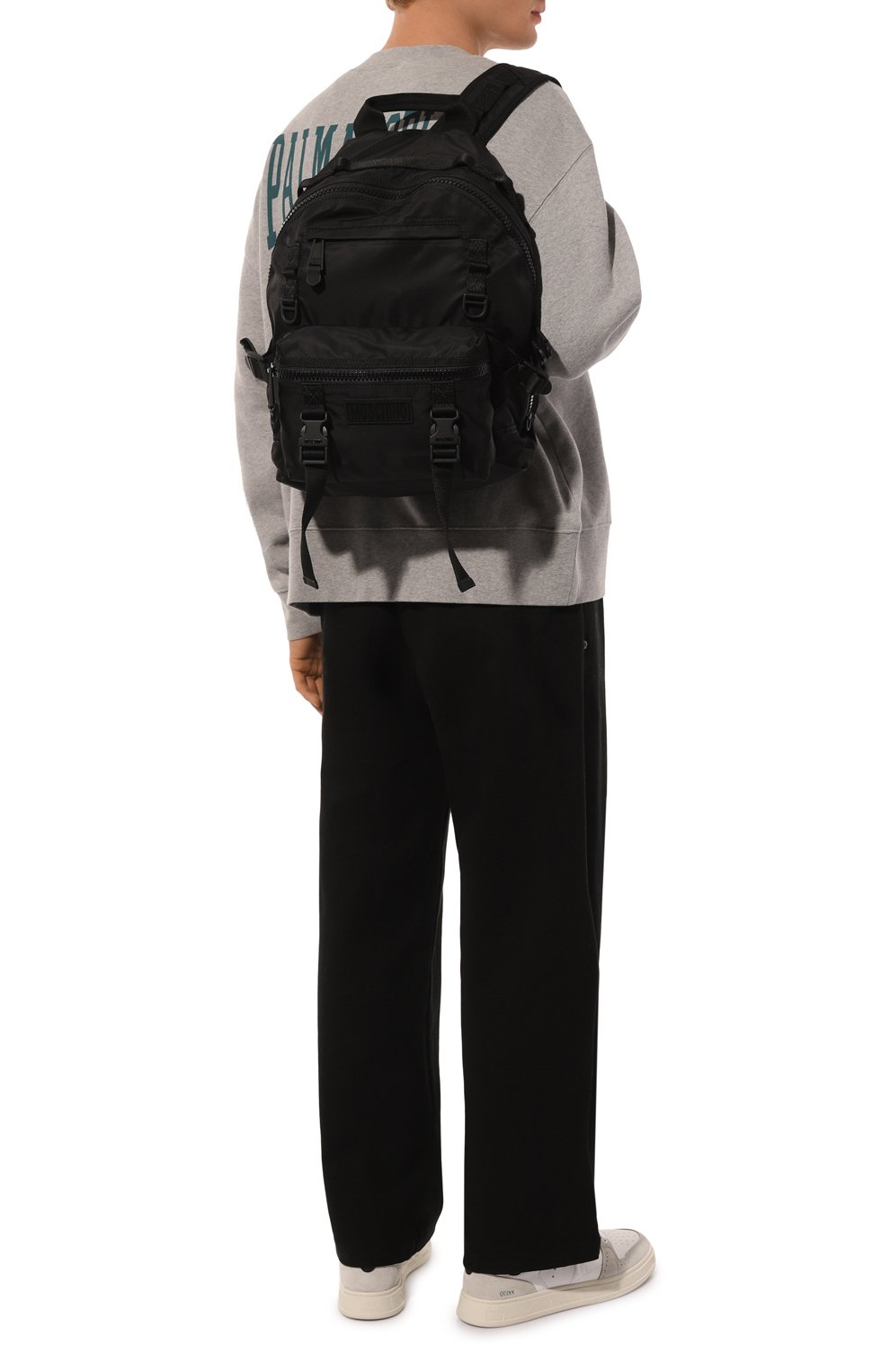 Рюкзак MOSCHINO черного цвета по цене 132500 руб., арт. A7621/8228, фото 7 Рюкзак MOSCHINO, арт. A7621/8228, фото 7