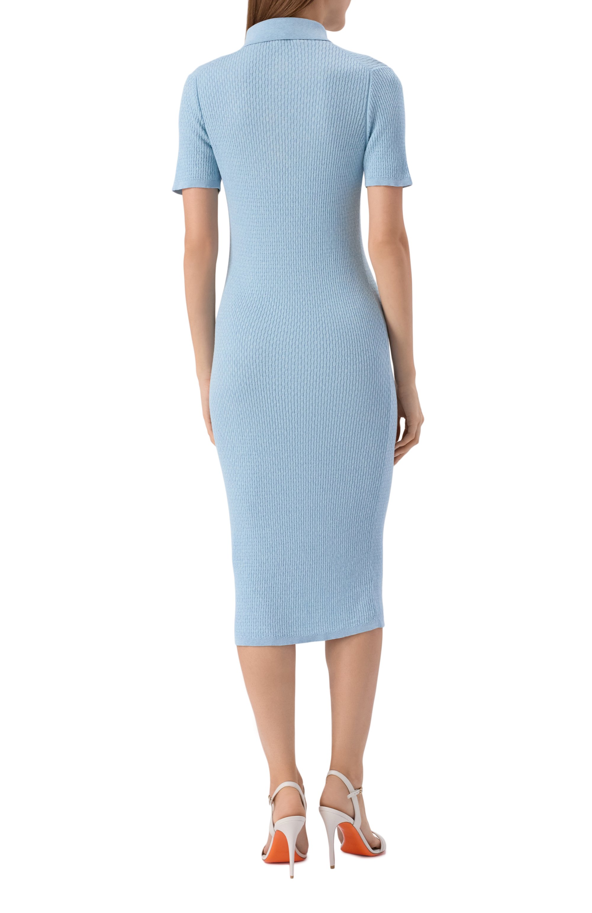 Платье из шелка и хлопка MVST, арт. WS61-630MU, фото 4