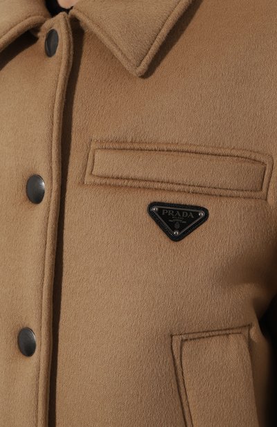 Шерстяной жакет PRADA, арт. P502M-1Y5Z-F0040-212, фото 5