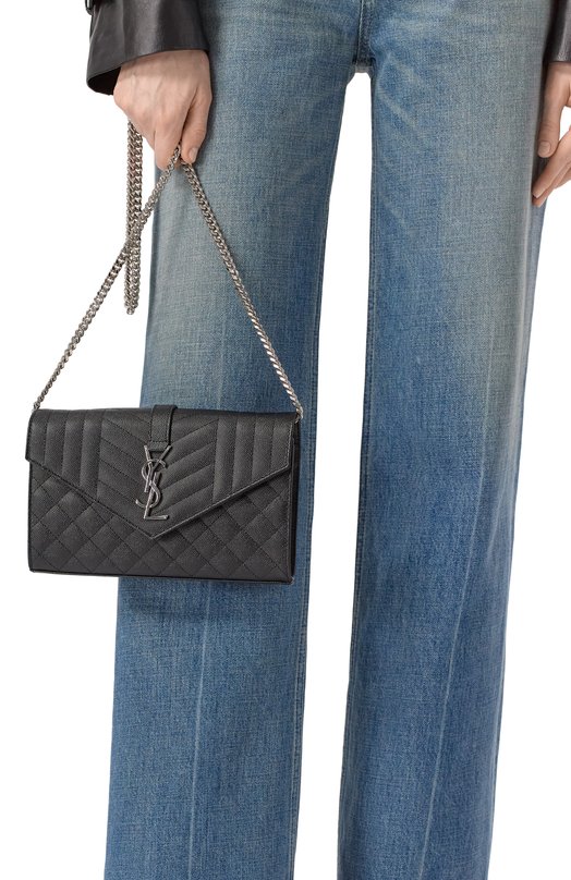 Сумка Envelope Saint Laurent 620280/B0W92 Чёрный  620280/B0W92 Фото 2