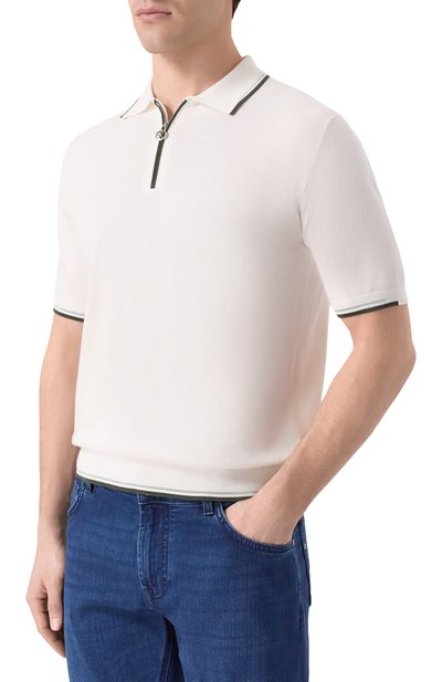 Хлопковое поло STEFANO RICCI, арт. K313051P31/F26146, фото 3