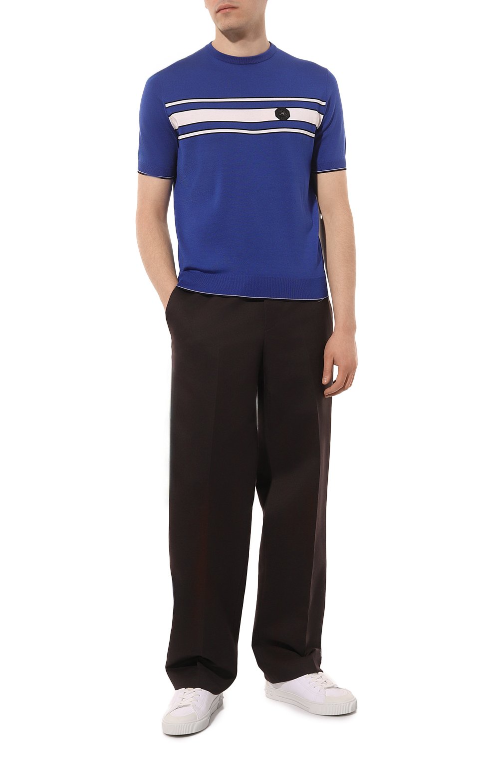 Джемпер из шелка и хлопка STEFANO RICCI, арт. K616321AG2/F23234, фото 2