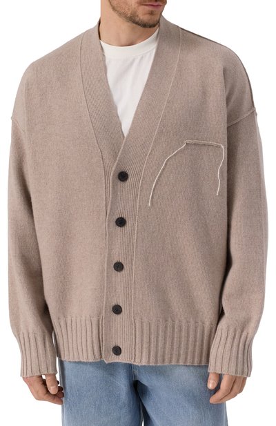 Кардиган из кашемира и шерсти ISABEL BENENATO, арт. UK23F25, фото 3