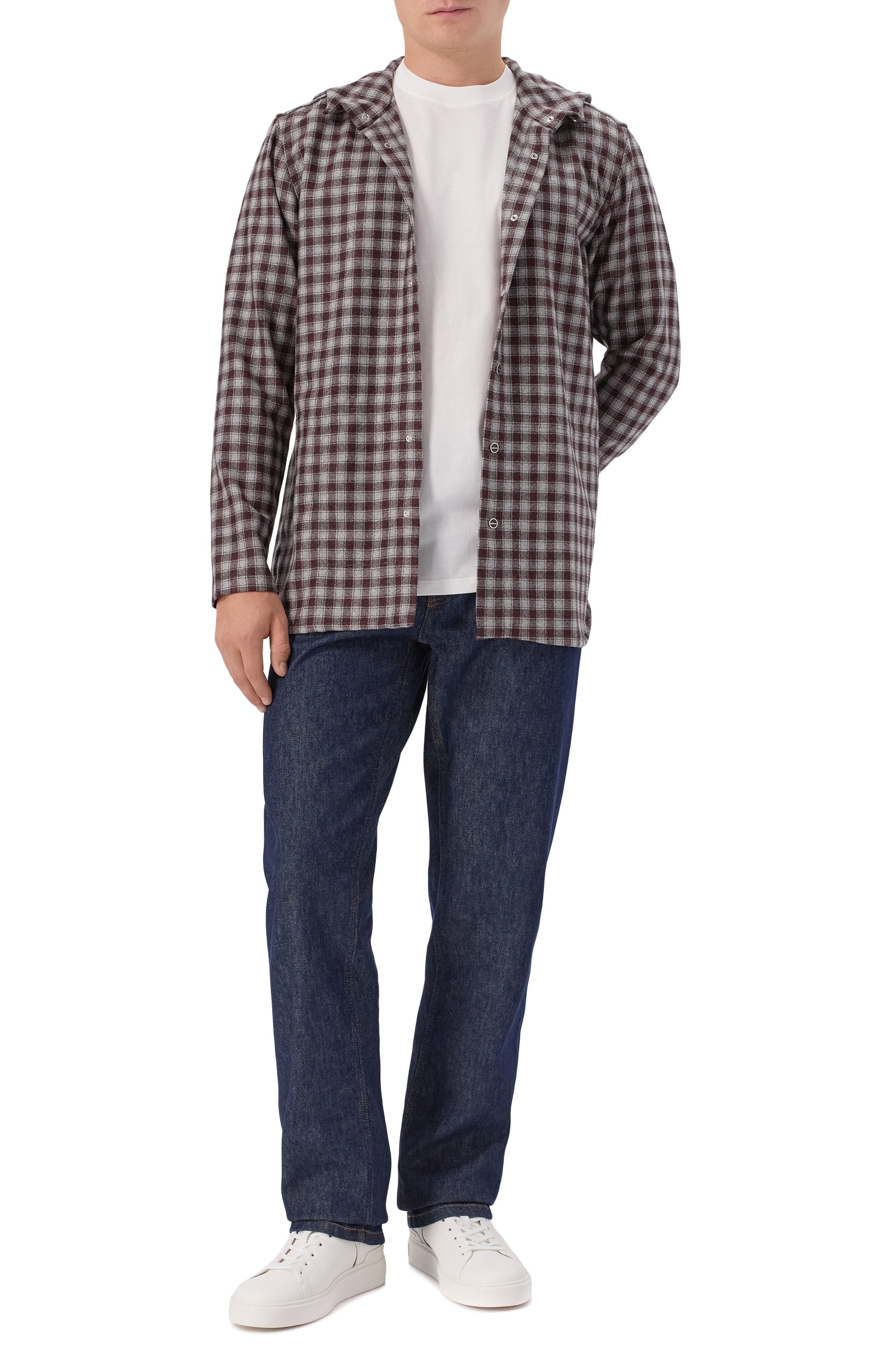 Рубашка из шерсти и кашемира KITON, арт. UMCPETEK0167G21, фото 2