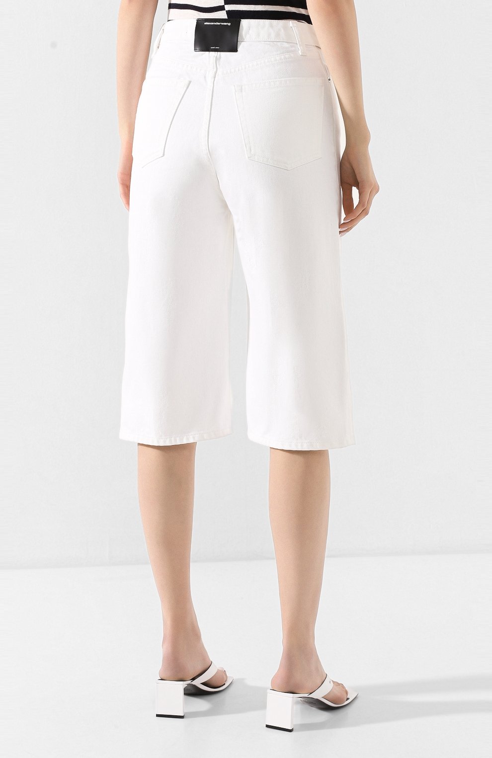 Джинсовые шорты ALEXANDER WANG, арт. 4DC1204686, фото 4