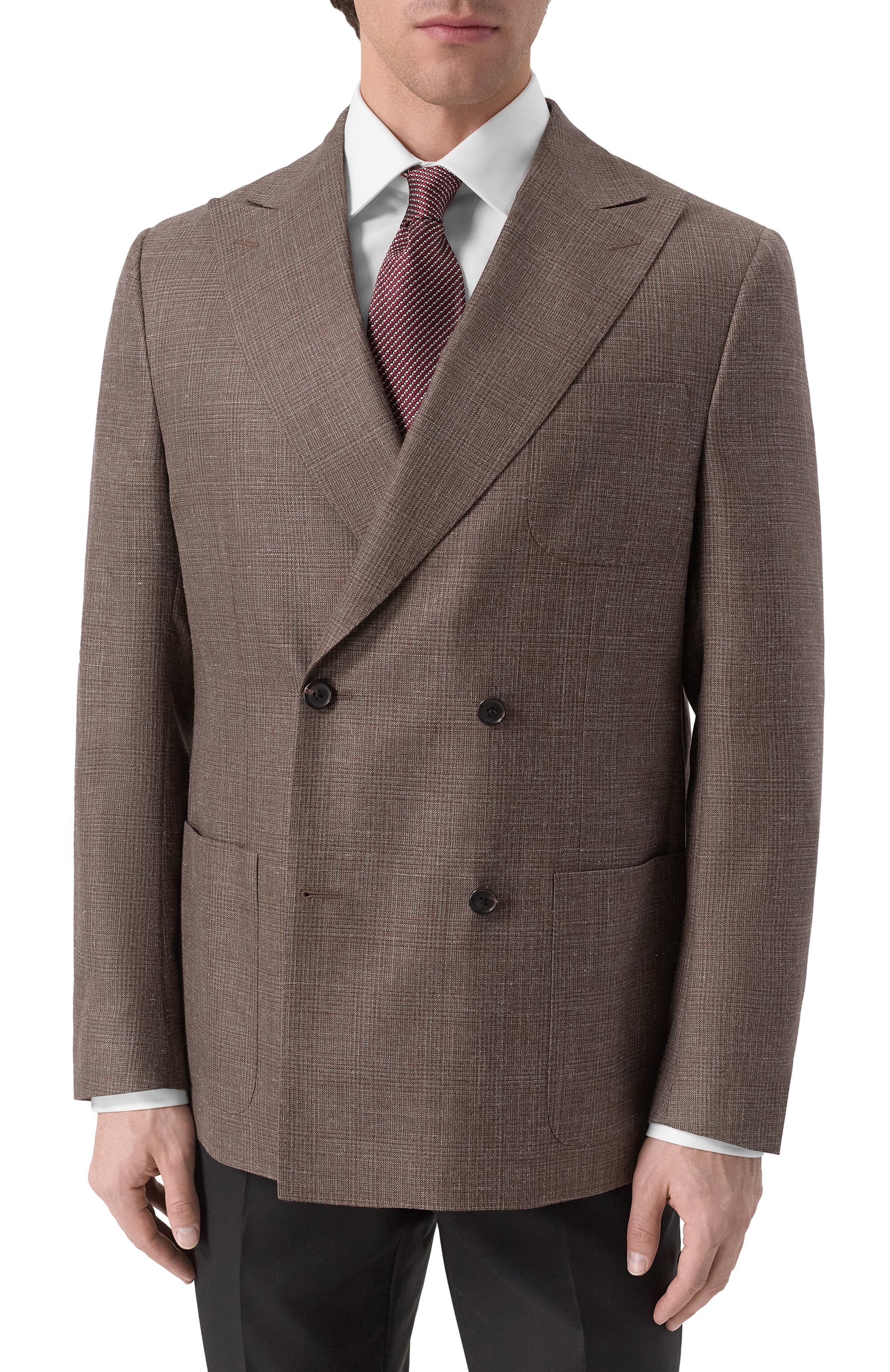 Пиджак из шерсти и шелка CORNELIANI, арт. 25X009-2516206, фото 4