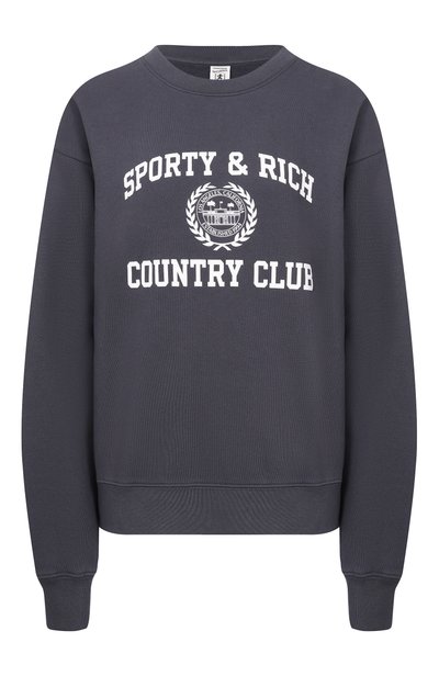 Женский хлопковый свитшот SPORTY AND RICH, арт. ST098711218GY25