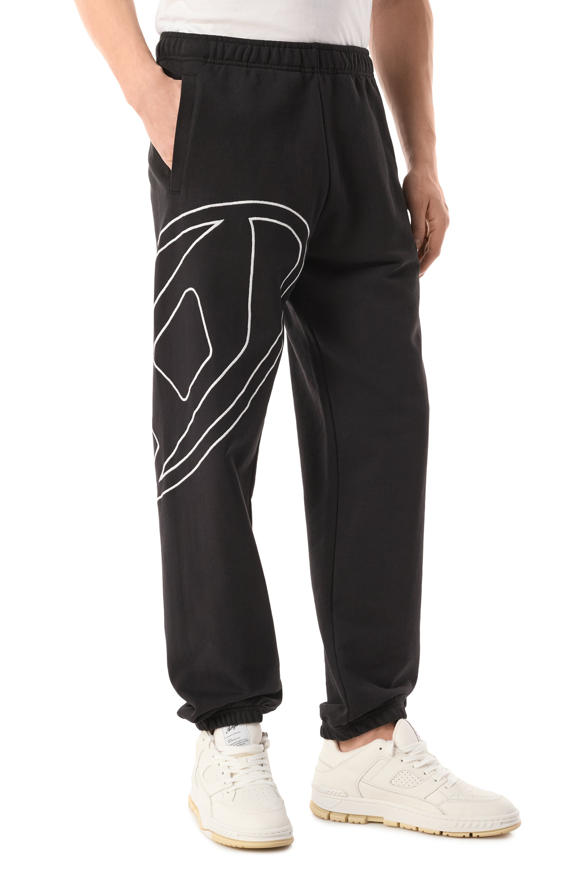 Хлопковые джоггеры DIESEL, арт. A11305/0GYCJ, фото 3