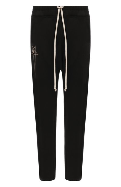 Мужские хлопковые брюки rick owens x champion RICK OWENS, арт. CM01D0471/CHFE