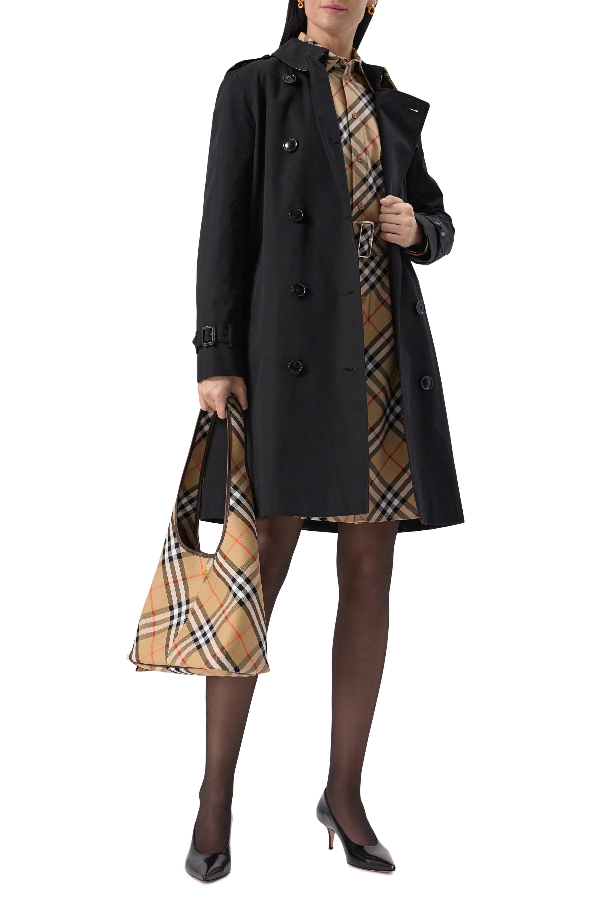 Хлопковый тренч BURBERRY, арт. 8079409, фото 2