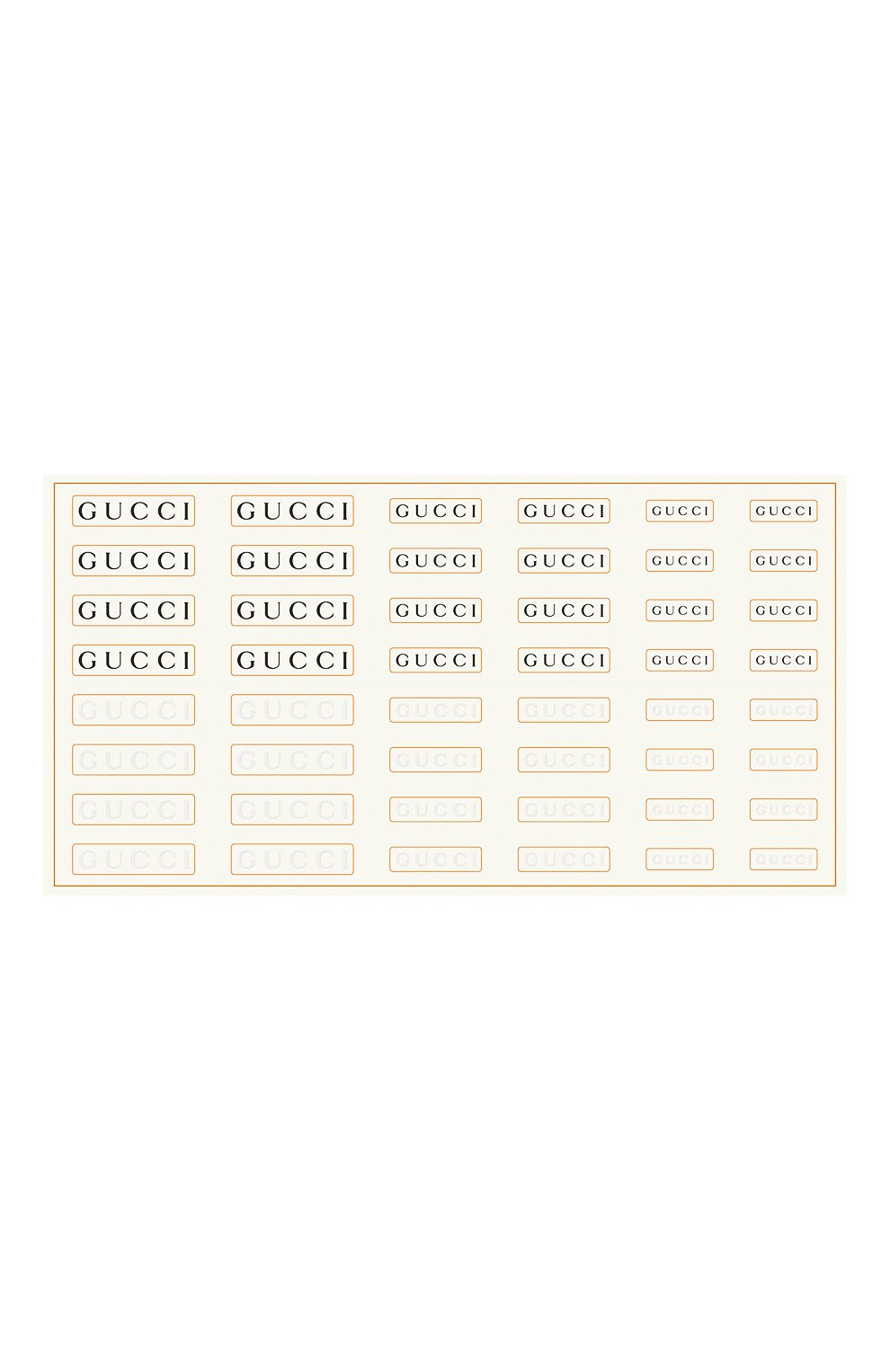 Стикеры для дизайна ногтей nail art stickers GUCCI бесцветного цвета по цене 2890 руб., арт. 3616303323035, фото 5 Стикеры для дизайна ногтей nail art stickers GUCCI, арт. 3616303323035, фото 5