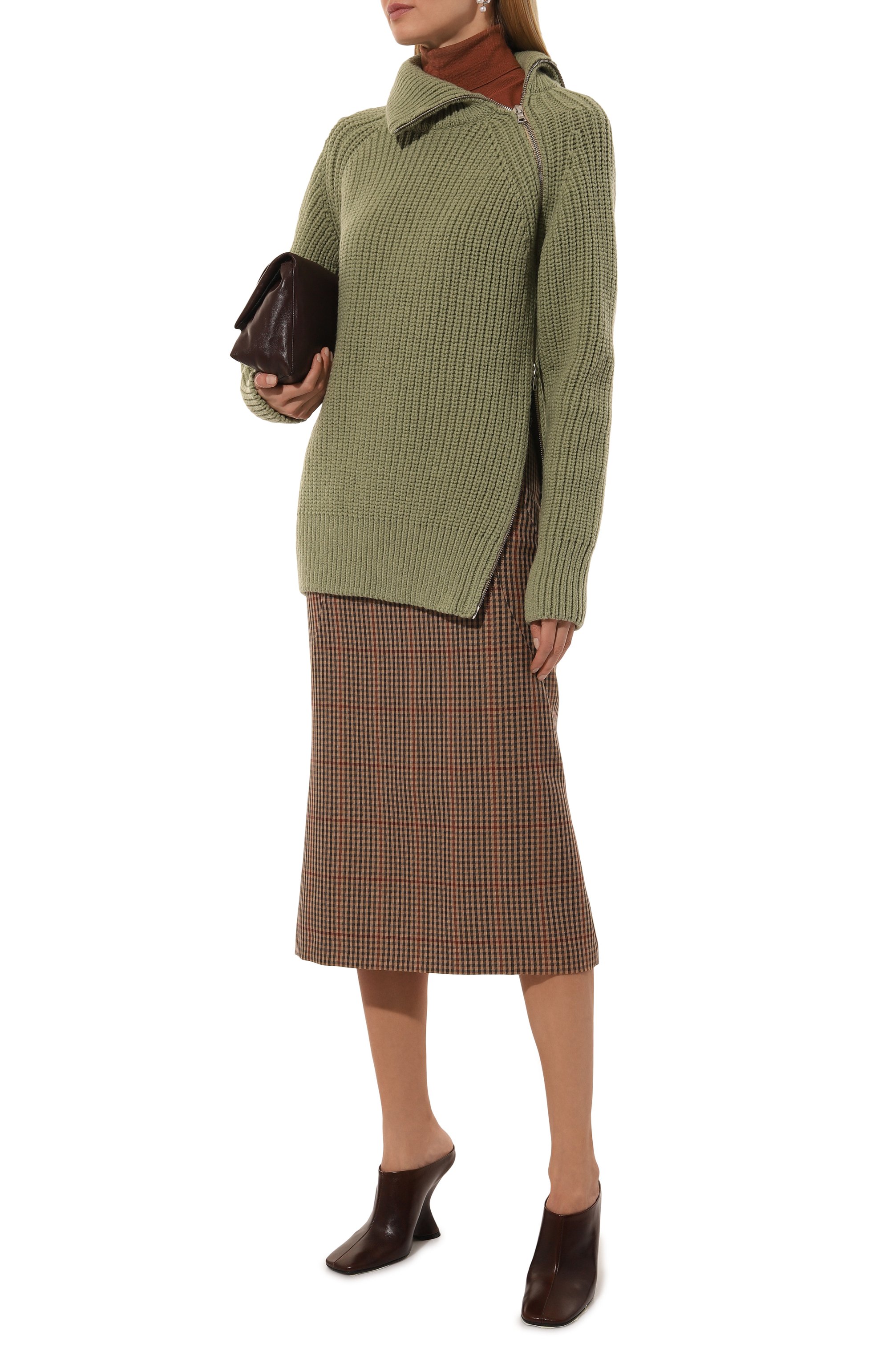 Шерстяная юбка DRIES VAN NOTEN, арт. 242-010828-9048, фото 2