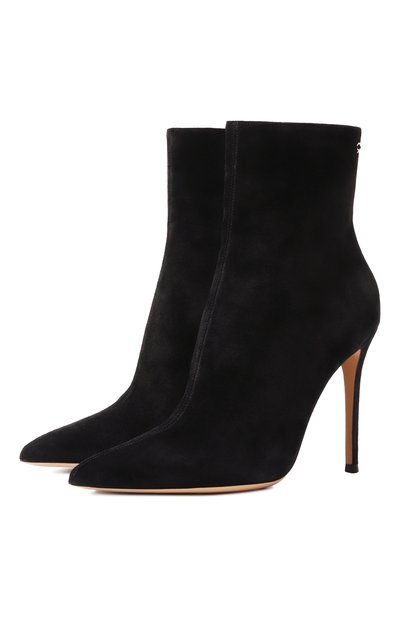 Женские замшевые ботильоны GIANVITO ROSSI, арт. G73053.15RIC.SUENER0