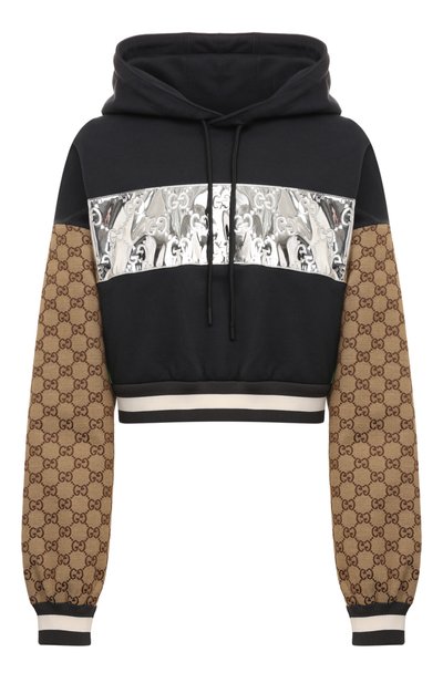 Женский хлопковое худи GUCCI, арт. 753561/XJFT8
