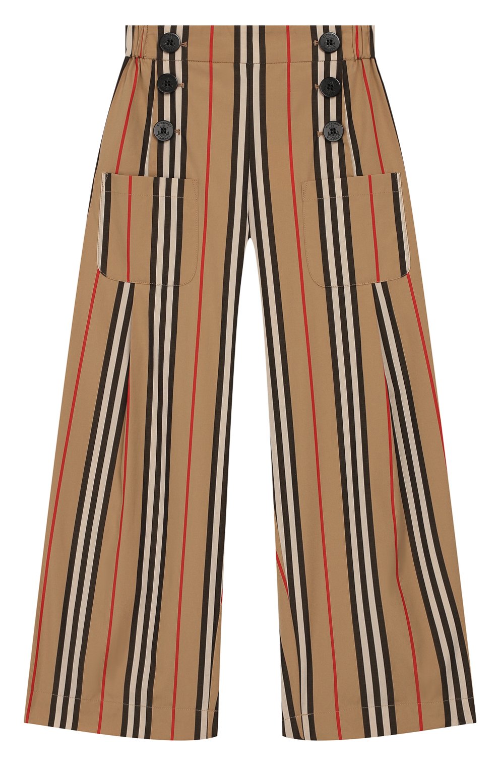 Укороченные брюки из хлопка BURBERRY, арт. 8008442, фото 1