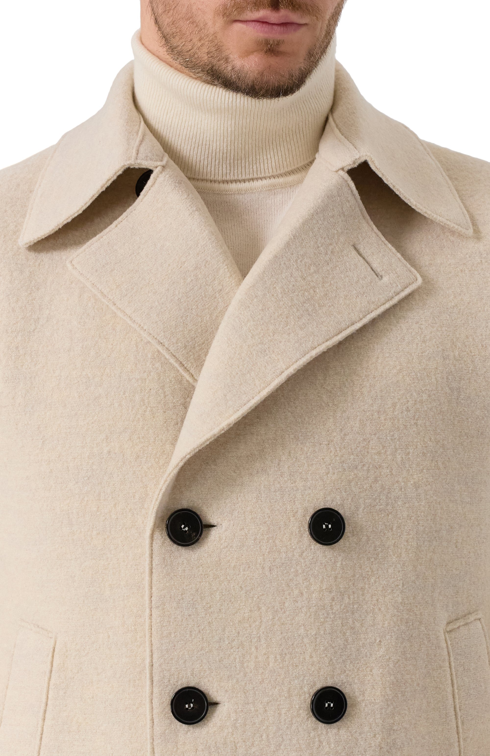 Шерстяной бушлат HARRIS WHARF LONDON, арт. CG9214MLC, фото 5